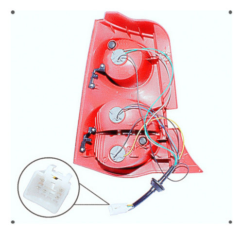 Farol Trasero Derecho Kia Morning 1.1 Epsilon 2008 2011