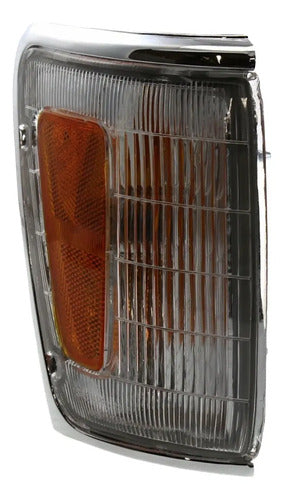 Farol Punta Toyota Hilux 4x4 1989 1995 Derecho Cromado Blanco