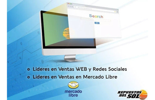 Par Disco Freno Chevrolet Traverse 3.6 2009 / Ad Del