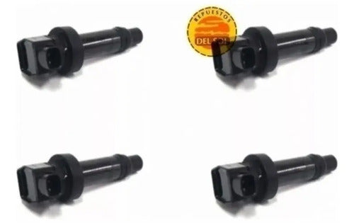 Bobina Encendido Kia Rio 3 4 5 1.4 2012 2016 4 Unidades