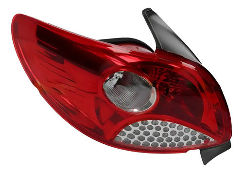 Farol Trasero Peugeot 207 Compact 2011 2012 Izquierdo Rojo