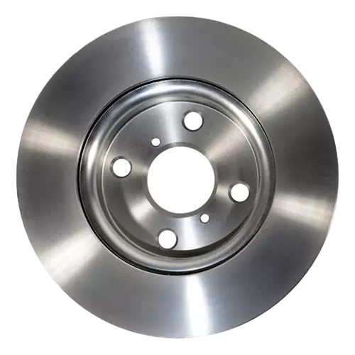 Par Discos Freno Toyota Yaris 2006 2013 Delantero