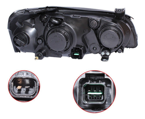 Optico Hyundai Elantra 2001 2006 Par