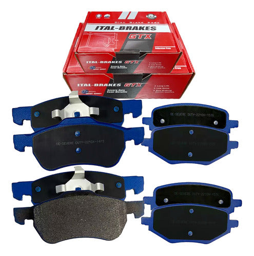 De Pastilla Freno Gtx Mg Zx 2022 2024 Delanteras Traseras – Repuestos