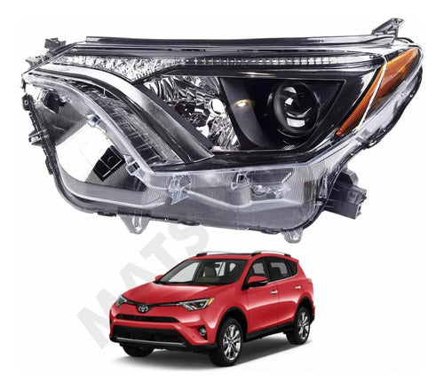 Optico Izquierdo Toyota Rav4 2.5 2arfe Asa42 2016 2017