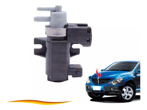 Valvula Activacion Turbo Ssangyong Actyon 2007 2011 Euro 4