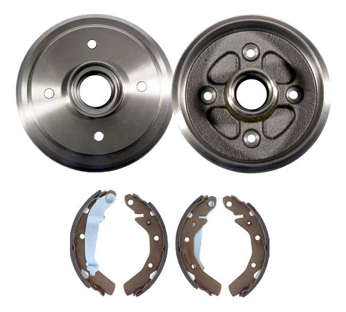 Tambores Freno Con Balatas Chevrolet Spark 2004 2016