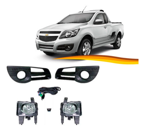 Kit Neblinero Chevrolet Montana 20122015