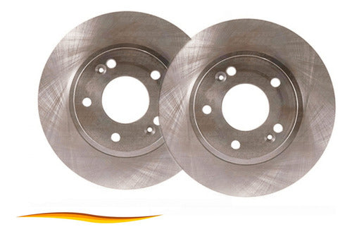Par Disco Freno Delantero Hyundai Elantra 1.6 2006 2010