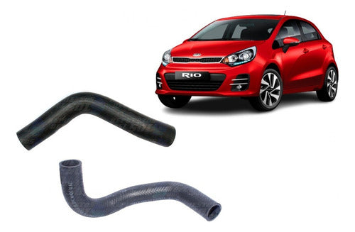 Manguera Radiador Kia Rio 3 2012 2017 Superior + Inf