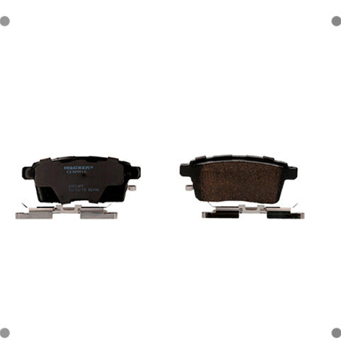 Pastilla Freno Trasera Ford Edge 2008 2010