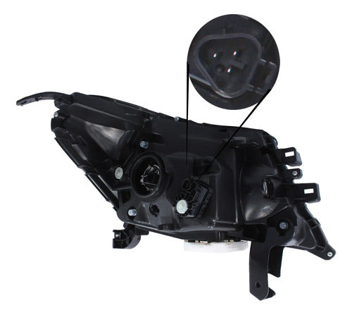 Optico Derecho Nissan Np300 2015 2020 Halogeno
