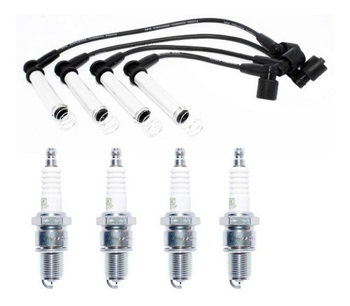 Juego Cables Bujias Chevrolet Corsa 1.6 2002 2010 + Bujias