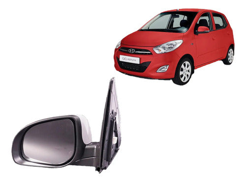 Espejo Hyundai I10 2011 2017 5 Pines Con Intermitente