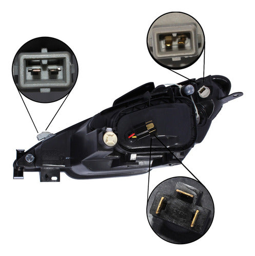 Optico Peugeot 206 1.4 2004 2010 Par