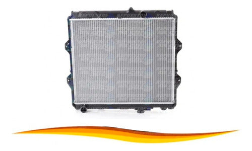 Radiador Motor Toyota Hilux 2.4 1998 2004 Mecanica