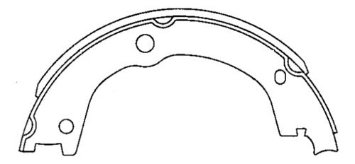 Balatas Freno Trasero Hyundai Santa Fe 2.2 2006 2010