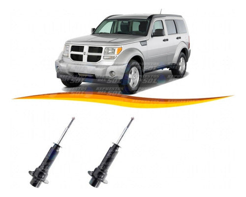 Par amortiguador Delantero Dodge Nitro 3.7 2007 2012 El