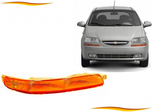 Farol Parachoque Chevrolet Aveo 2004-2006