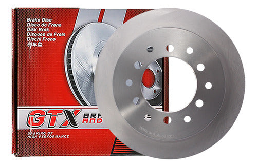 Par Discos Freno Toyota Prado 2009 2022 Trasero