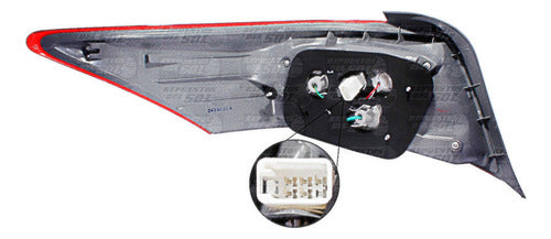 Farol Trasero Derecho Toyota Yaris 1.5 1nz-fe 2014 2017