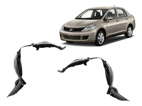 Guardafango Delantero Nissan Tiida 2006 2016 Par