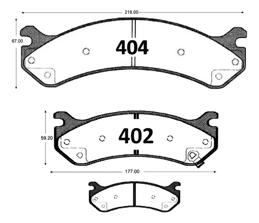 Pastillas Freno Gtx Chevrolet Suburban 2000 2012 Kit