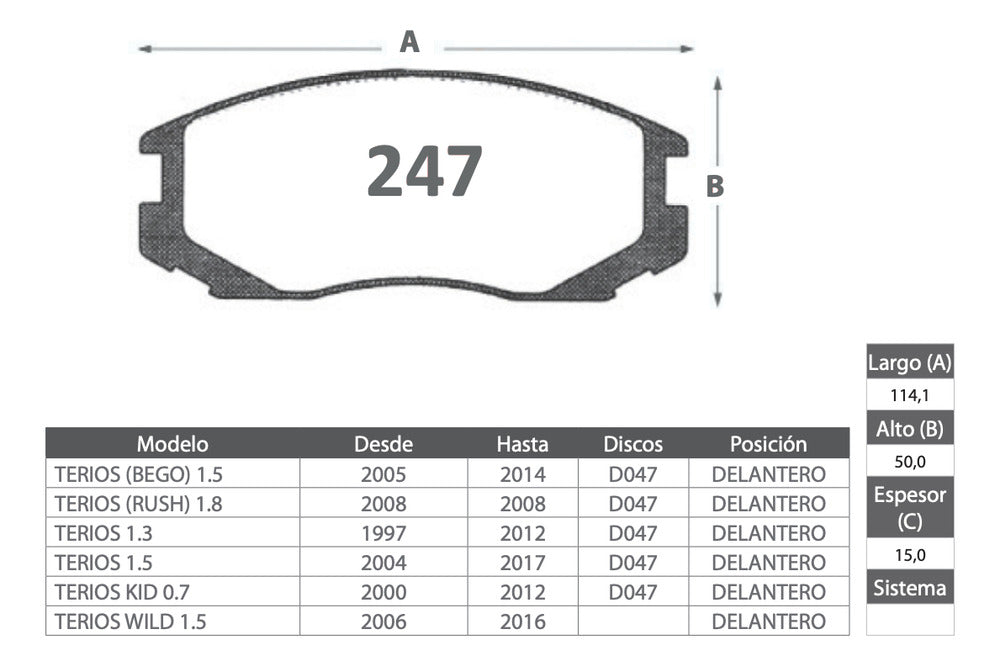 Par Kit Discos Frenos + Pastillas Soyte Hunter 2007 2014