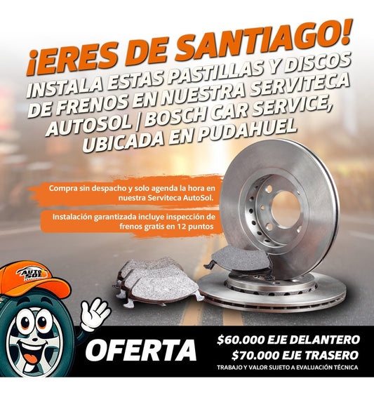 Discos Freno + Pastillas Ford Territory 2020 2024