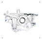 Bomba Aceite Hyundai Matrix 1.6 G4ed Fc 2002 2007