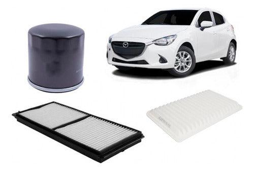 Kit Filtros Mazda 2 1.5 2008 2015