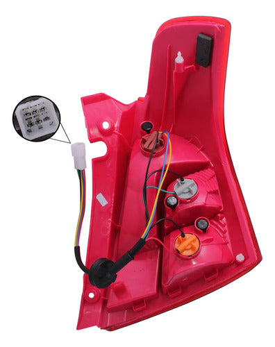 Farol Trasero Izquierdo Suzuki Swift 2008 2010 Rojo