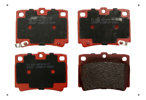 Pastilla Freno Trasero Mitsubishi Montero Sport 2000 2004