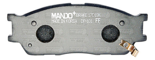 Pastilla Freno Delantero Kia Rio Ii 1.5 Dohc 2003 2006