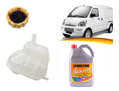 Deposito Agua Radiador Chevrolet N300 Max 2011 2018 + Tapa