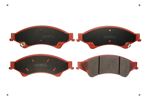 Pastilla Freno Ital Brakes Delantero Renault Zoe 2015 2019