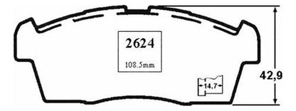 Pastilla Freno Delantero Suzuki Alto 800 2007 2011
