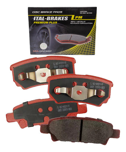 Kit Pastillas Delanteras + Traseras Freno Dodge Caliber 2007 2014