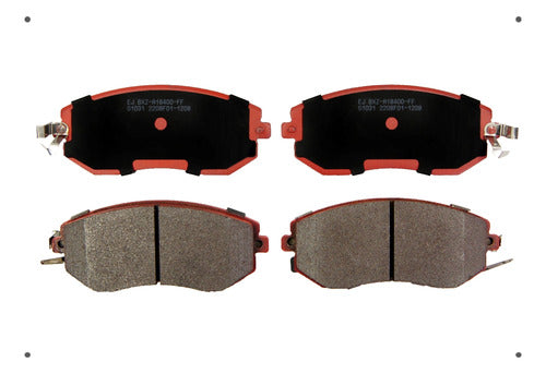 Pastilla Freno Ital Brakes Delantero Toyota Gt86 2013 2013