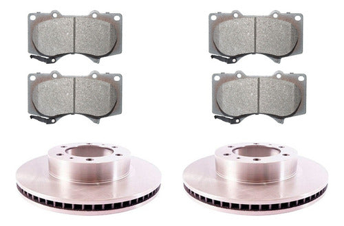 Disco Freno Delantero Toyota Fj Cruiser 4.0 2007 2020 + Pastilla