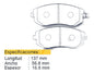 Pastilla Freno Delantero Subaru Outback 2.5 Ej251 2000 2004