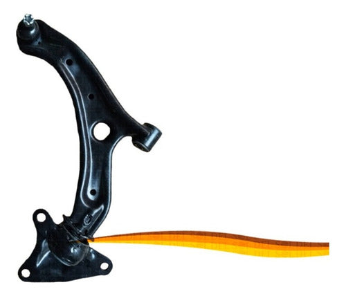 Bandeja Suspensión Inferior Derecha Con Soporte Honda Fit 1.5 10-14