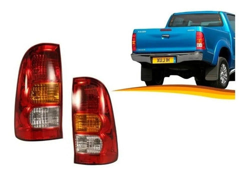 Farol Trasero Toyota Hilux 2006 2011 Par