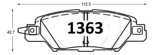 Pastilla Freno Traseras Mazda Cx5 2017 2022