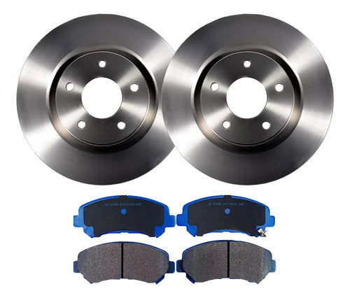 Discos Freno Con Pastilla Nissan Qashqai 2008 2015