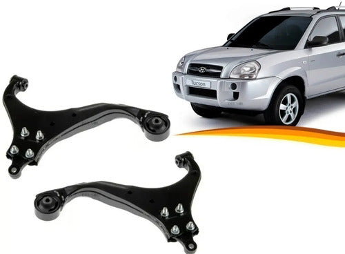 Bandejas Inferior Derecho Izquierda Hyundai Tucson 2005 2010 Par