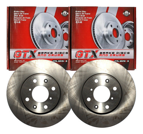 Discos Freno + Pastilla Ceramica Changan Cs1 2013 2015