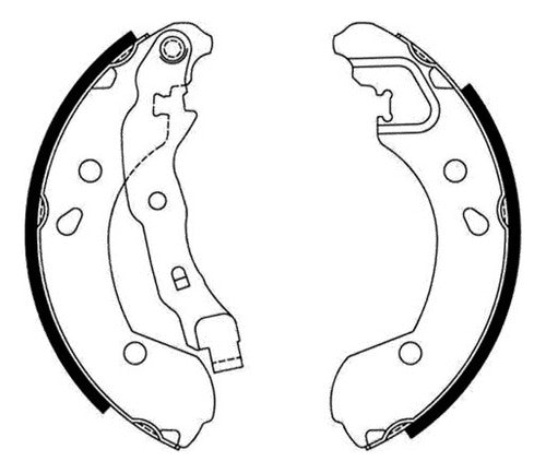 Balatas Freno Trasero Nissan Versa 1.6 2011