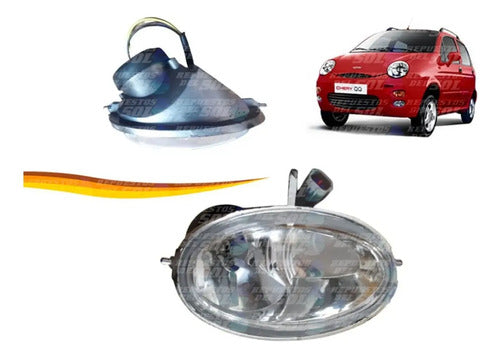 Kit De Neblineros Chery Iq 2008 2014