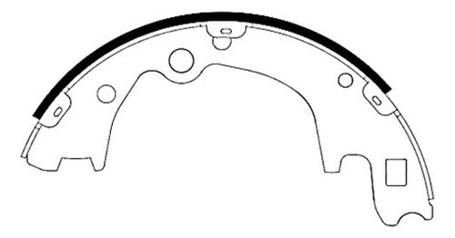 Balatas Freno Trasero Hyundai Porter H1 2.5 2004 2006